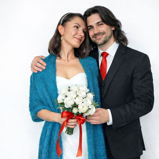 Türkisfarbenes Brautschal, gestricktes Brautjungfern- und Abendschal, VB24